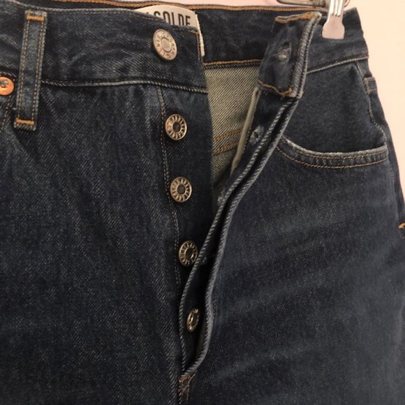 AGOLDE Remy High Rise Straight Jeans Wink Wash EUC - Picture 7 of 8